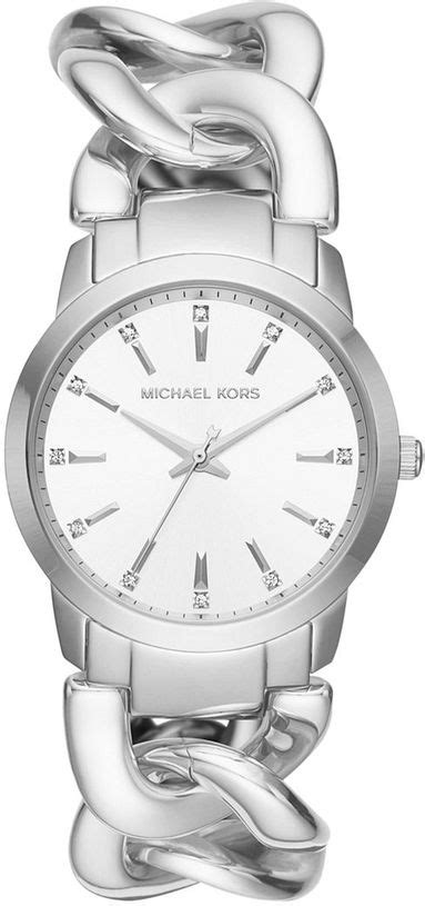 michael kors elena watch silver|Michael Kors MK3607 Elena Silver Dial Stainless Steel Bracelet .